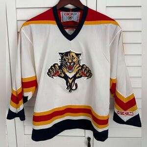 Boys Vintage Florida Panthers Jersey Size L/XL